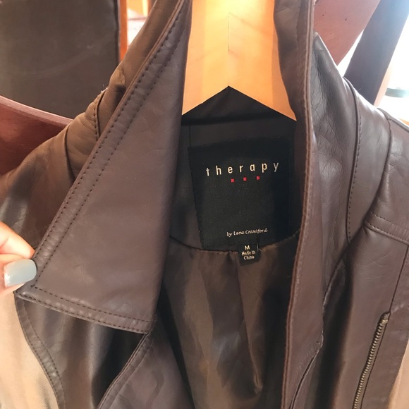 ✨Mixed Leather Material Jacket✨ - Picture 4 of 7